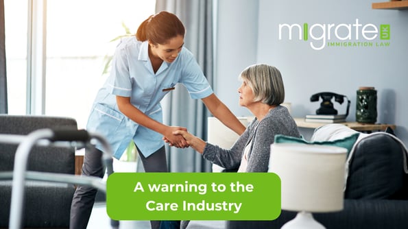 Care Industry warning